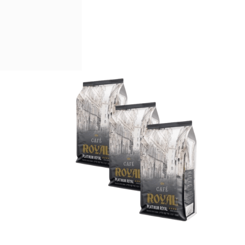 Royal PLATINUM מבצע 3 ק׳׳ג פולי קפה רויאל פלטינום