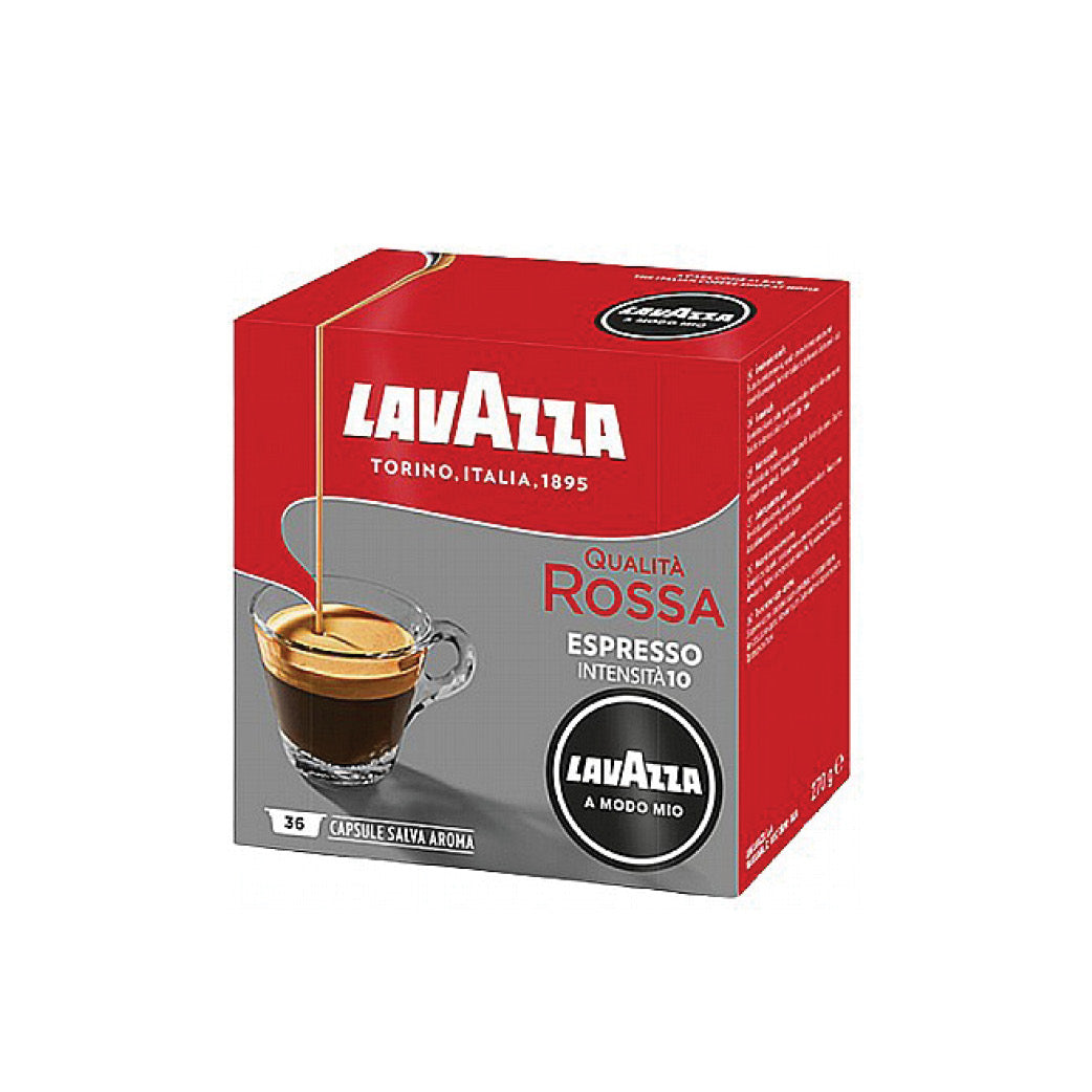 36 קפסולות ROSSA Lavazza AMODO MIO קפסולות מיו מודו לוואצה