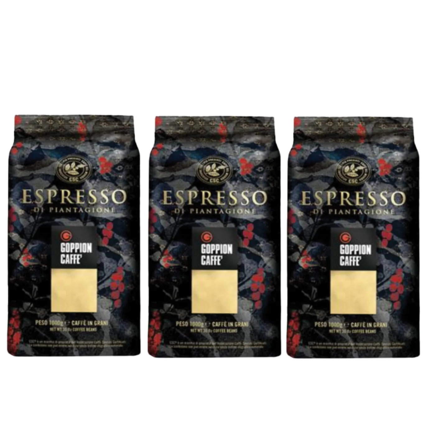 הספיישלטי קופי של גופיון 3 ק״ג ESPRESSO DI PIANTAGIONE CSC® – BAR
