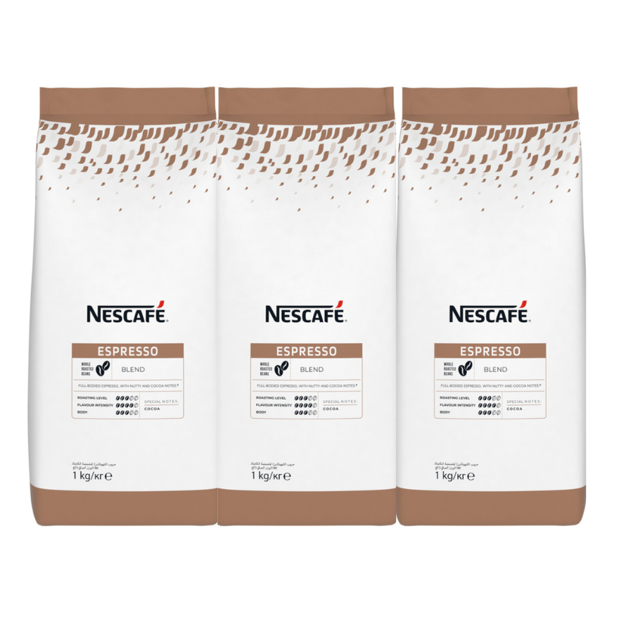 Nescafe Espresso תערובת פולי קפה 3 ק&