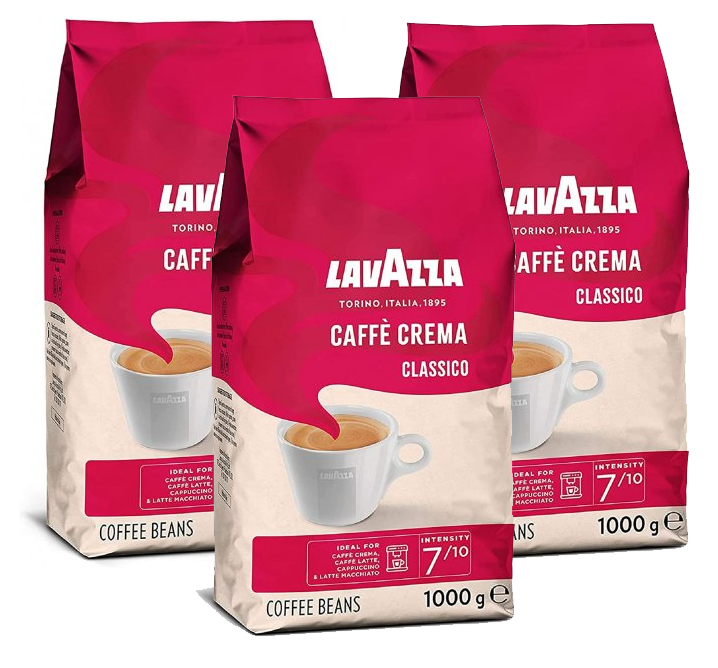 lavazza caffe crema classico פולי קפה לוואצה 3 ק"ג