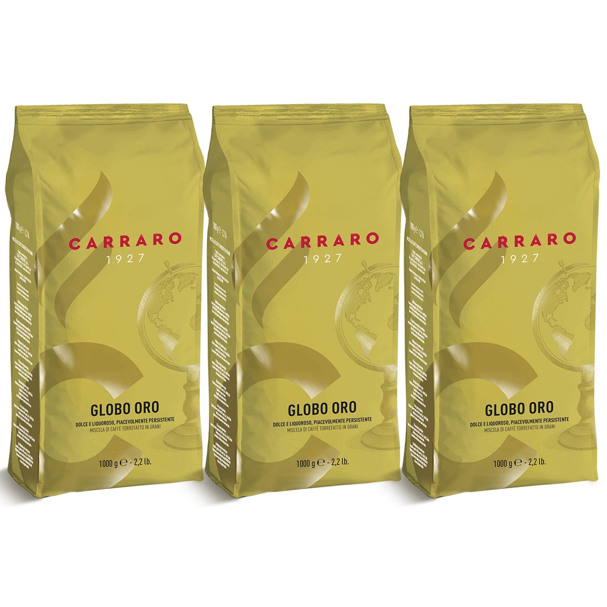 Carraro Globo Oro Coffee Beans 3 kg