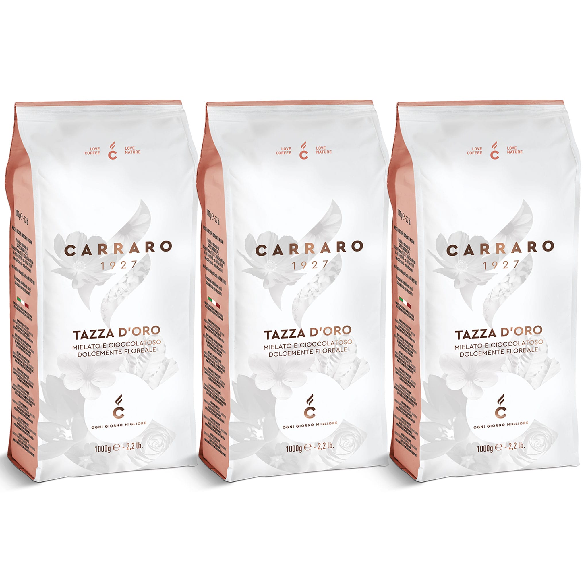 Carraro Tazza d_Oro coffee beans 3 kg