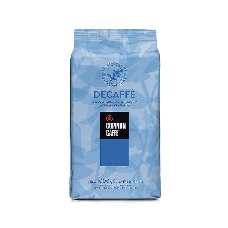 קפה גופיון 1 ק"ג נטול קפאין Goppion Decaffeinato1