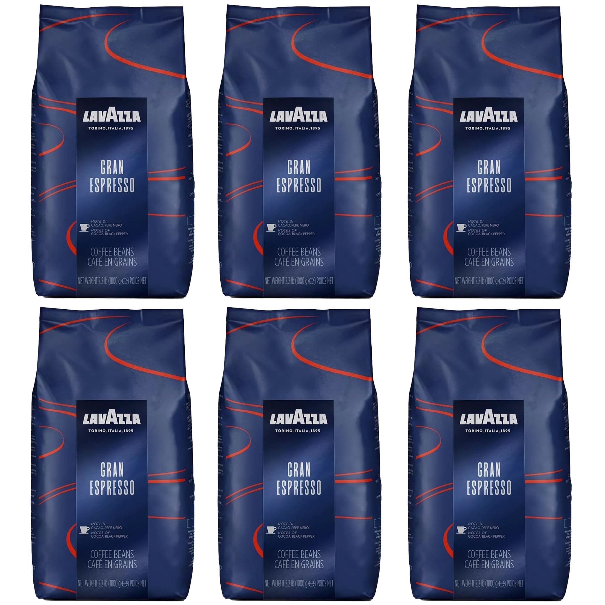 Lavazza Gran Espresso Whole Coffee Beans 6kg