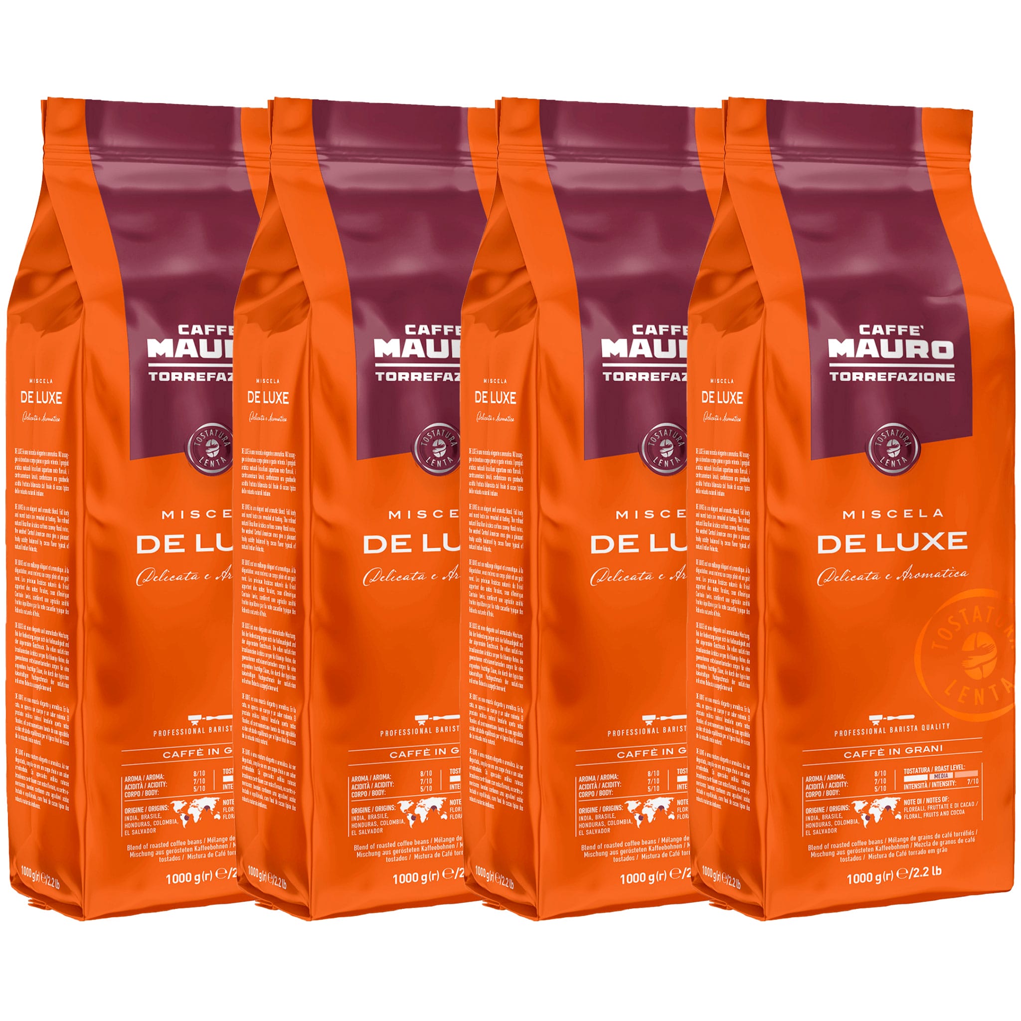 Mauro De Luxe Coffee Beans 4kg