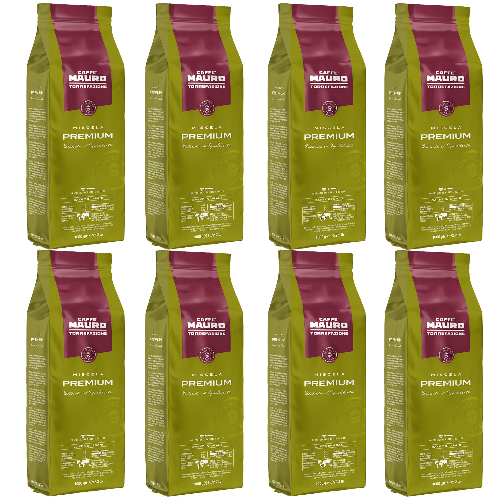 Mauro Premium Coffee Beans 8kg