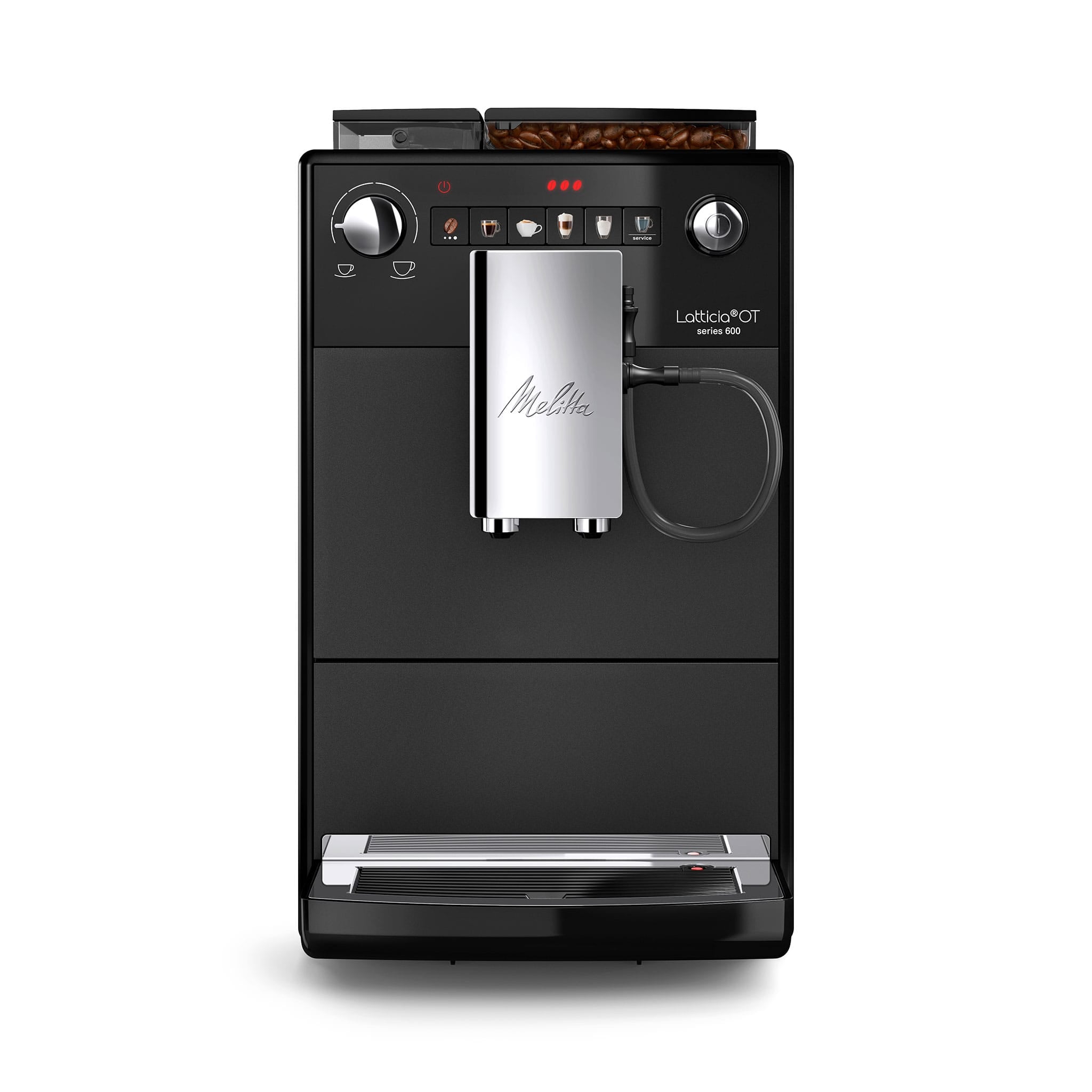 Melitta LATTICIA ONE TOUCH frosted black F300 100 (4006508223923)