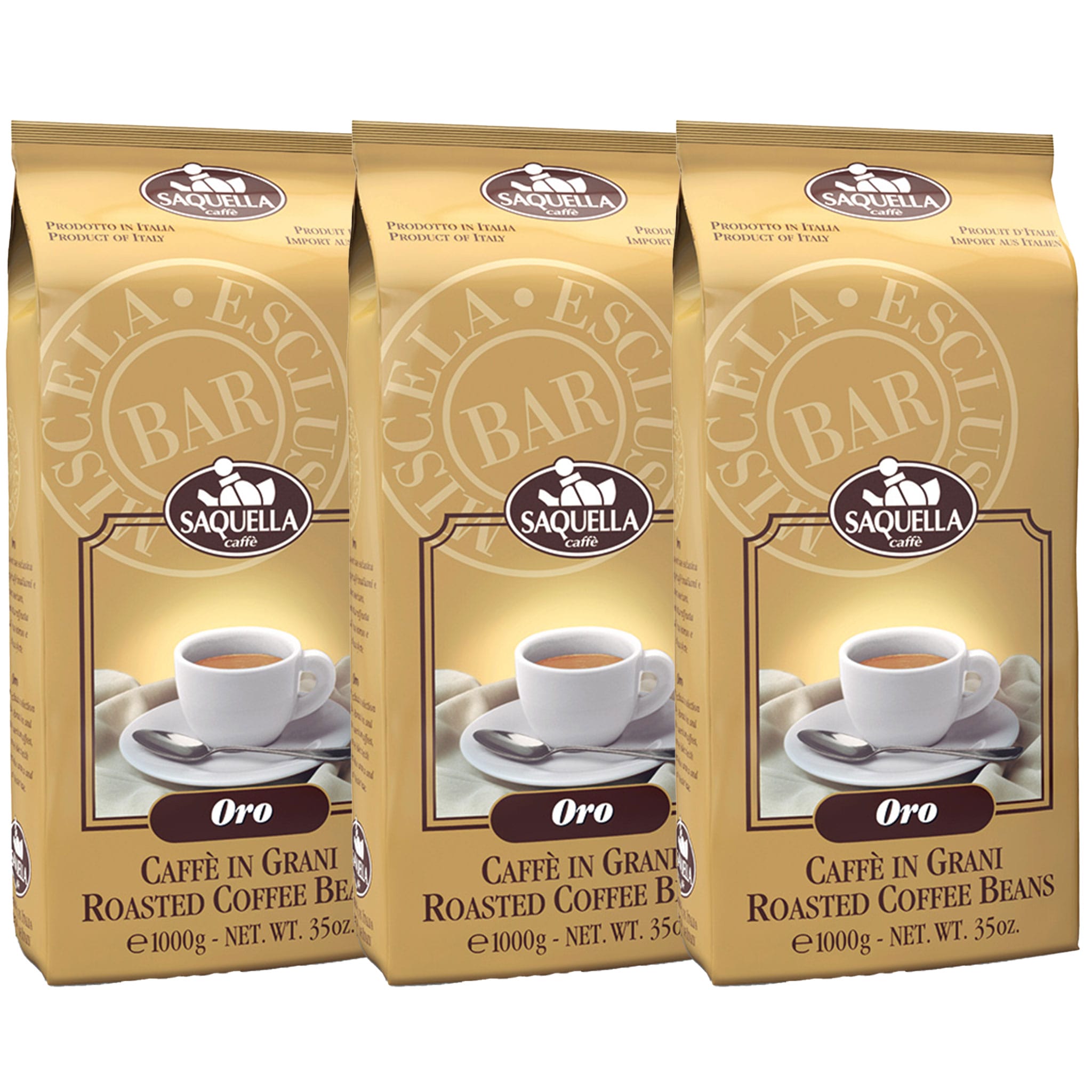 Saquella Oro Coffee Beans 3kg