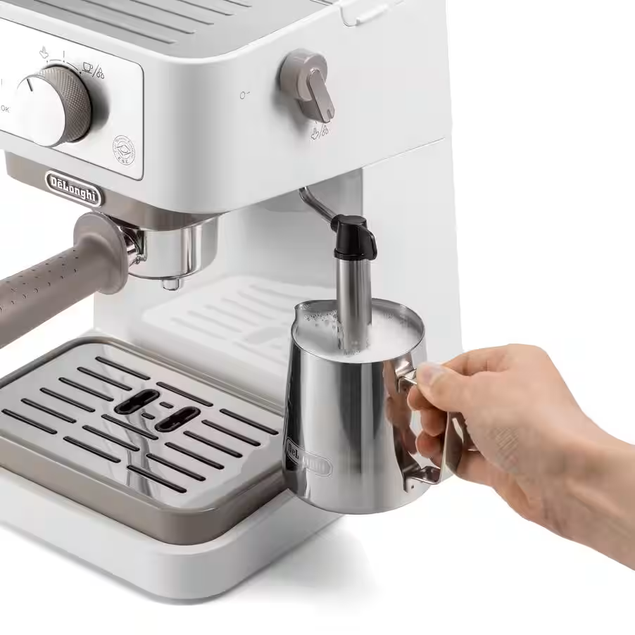 Stilosa Espresso Machine EC260WH milk