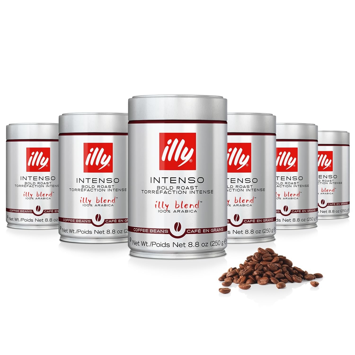 6 פחיות פולי קפה illy – 250 גרם