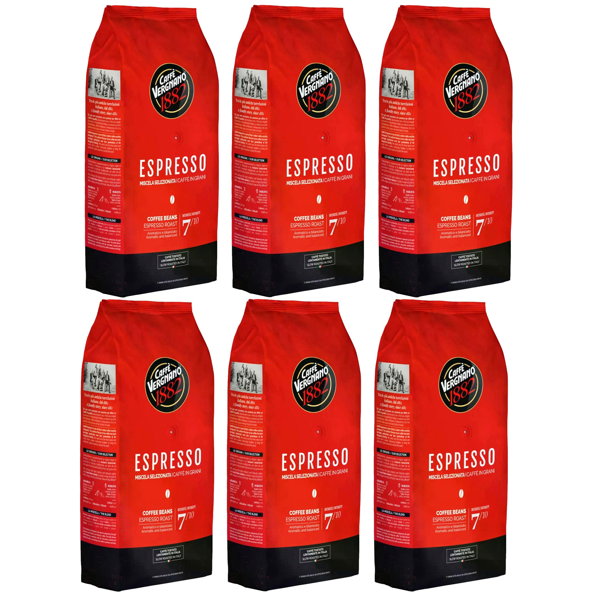caffe vergnano espresso coffee beans 6 kg