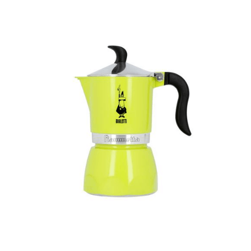 BIALETTI FIAMMETTA מקינטה 3 כוסות בצבע לימון ביאלטי פיאמטה - קפה רויאל (5600193446053)
