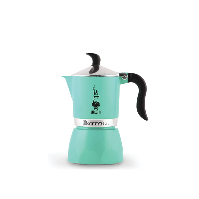 BIALETTI FIAMMETTA ביאלטי מוקה סדרת פיאמטה צבע ירוק 3 כוסות
