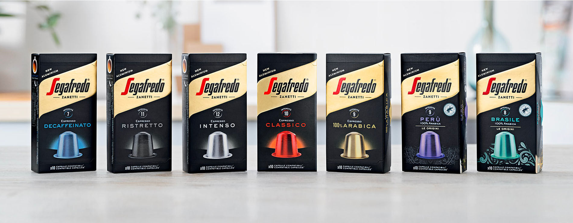 קפסולות קפה סגפרדו Segafredo תואמות Nespresso