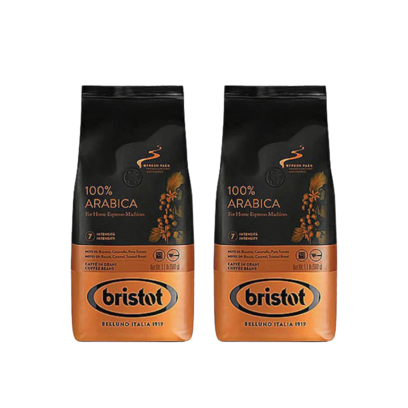 פולי קפה בריסטוט 100% ערביקה 500 גרם - BRISTOT 100% ARABICA