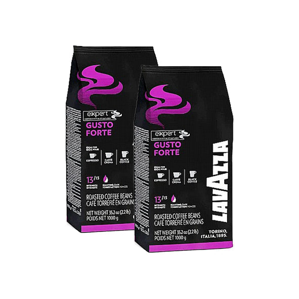 Lavazza Gusto Forte פולי קפה לוואצה גוסטו פורטה 2 ק׳׳ג