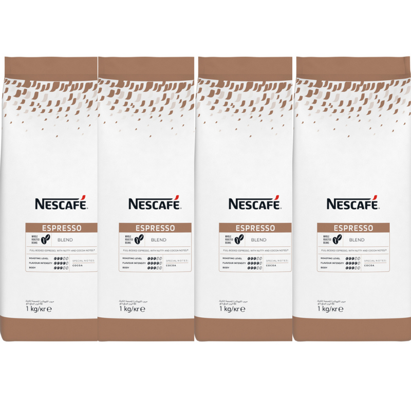 Nescafe Espresso  תערובת פולי קפה 4 ק&