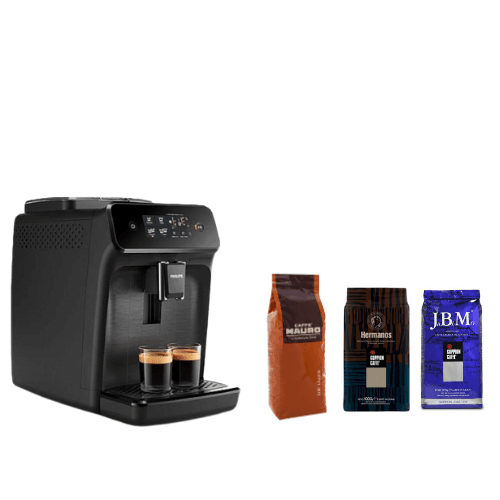 מכונת קפה פיליפס אומניה פיור + 3 ק׳׳ג קפה איטלקי במתנה