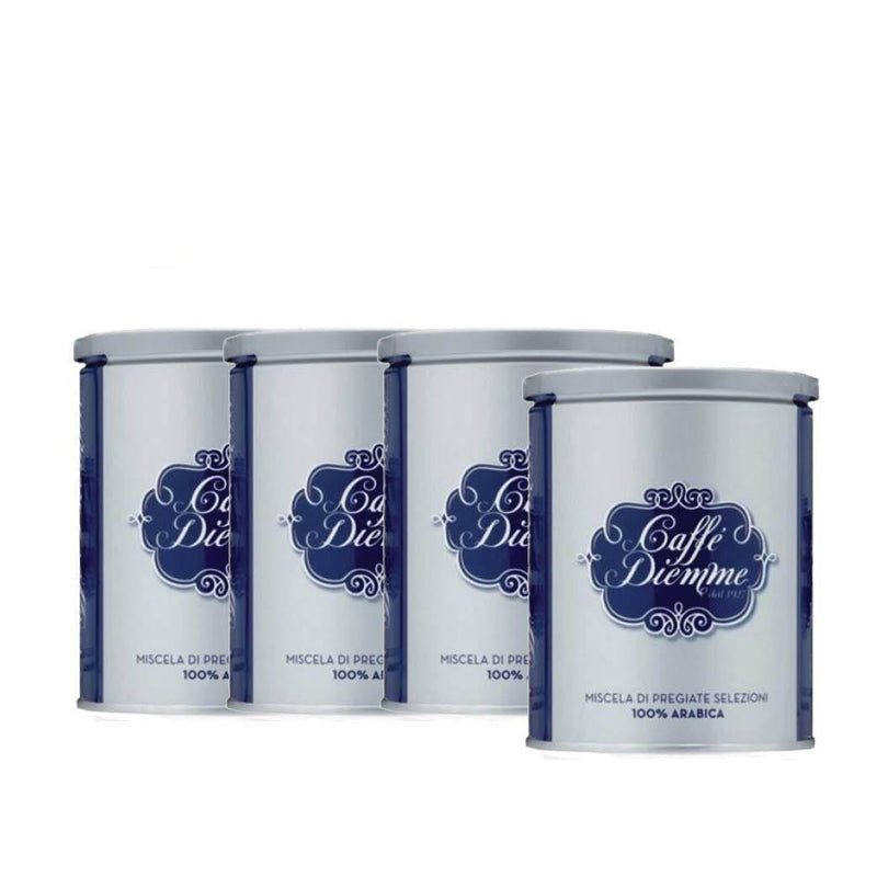 Diemme Blue מבצע 4 פחיות קפה טחון למקינטה 250 גרם