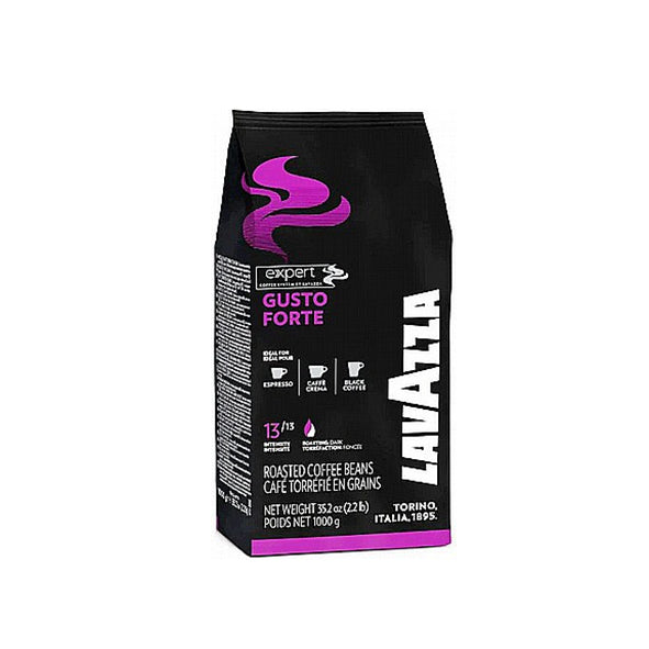 Lavazza Gusto Forte פולי קפה לוואצה גוסטו פורטה 1 ק׳׳ג