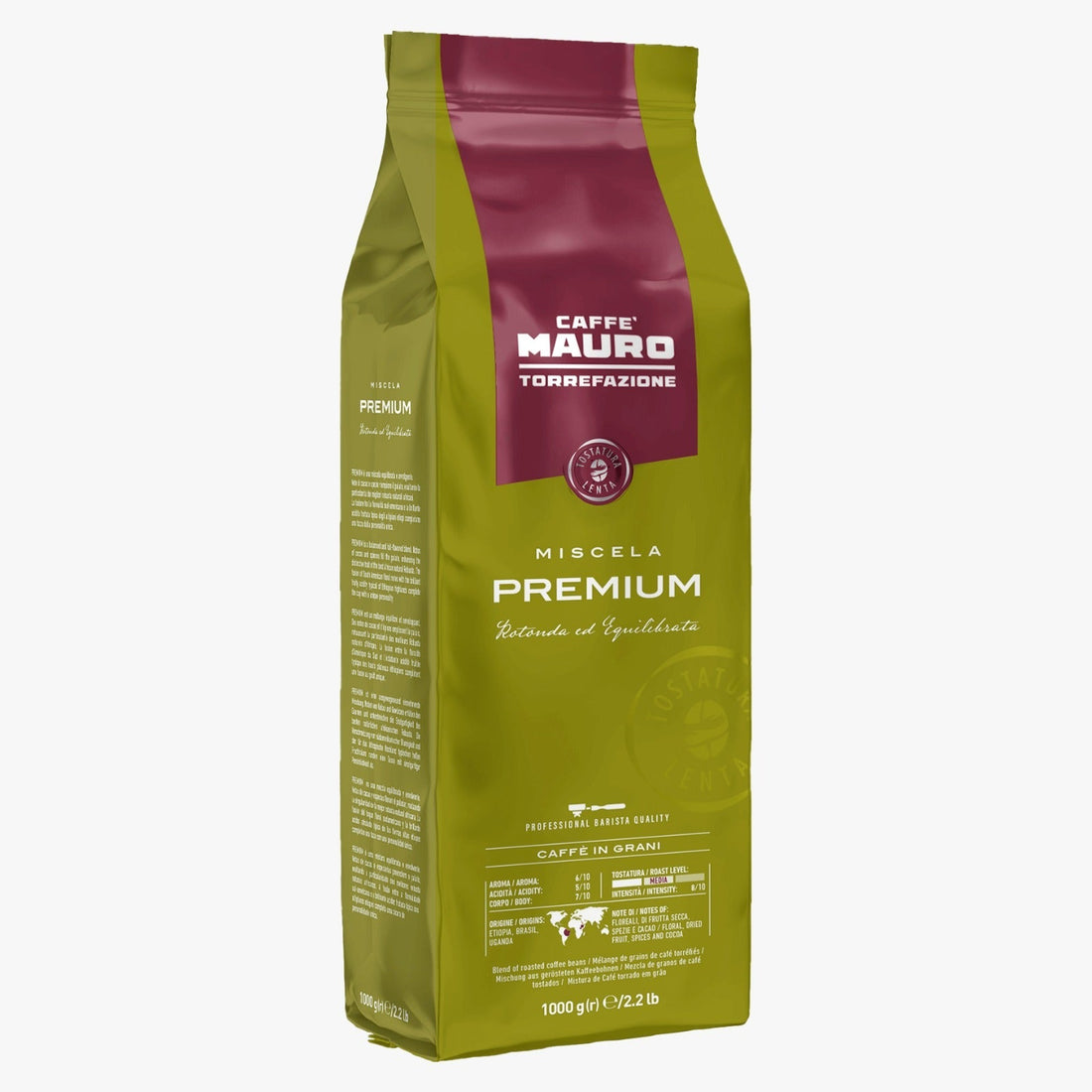 פולי קפה מאורו פרימיום 1 ק׳׳ג Mauro Premium