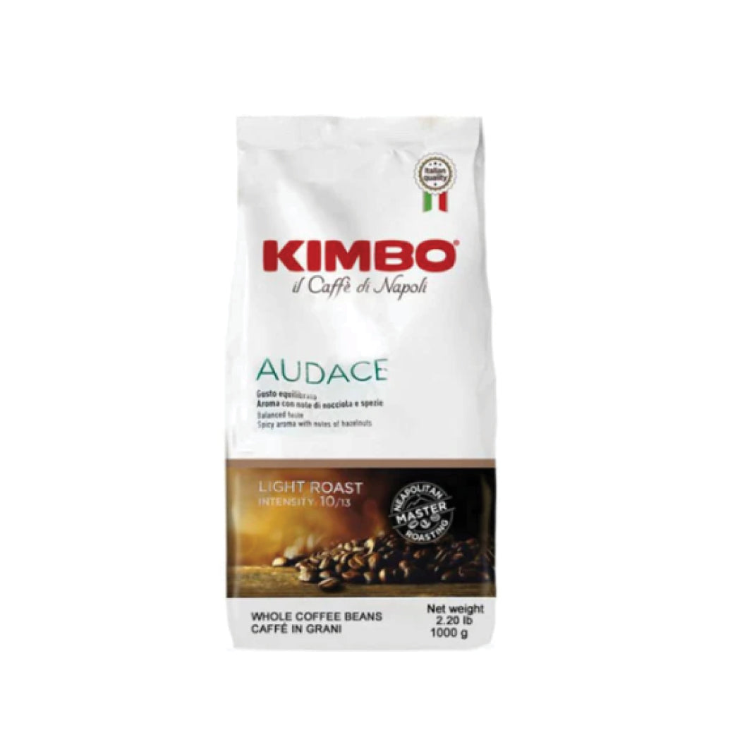 1 ק&quot;ג פולי קפה קימבו אספרסו ונדינג אודצ׳ה - Kimbo Espresso Vending Audace