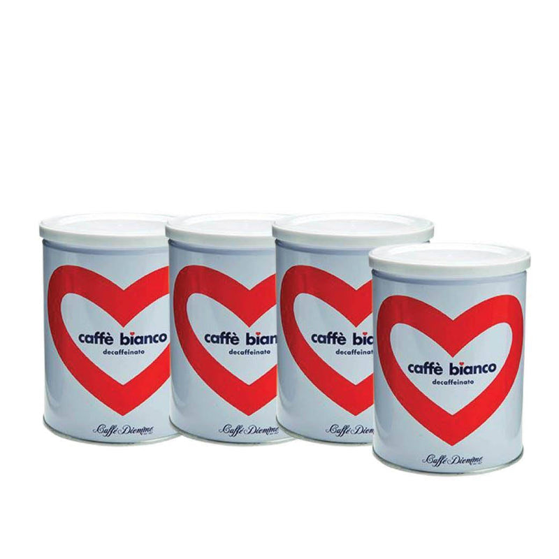 מבצע 4 פחיות קפה נטול טחון 250 גר׳ Bianco
