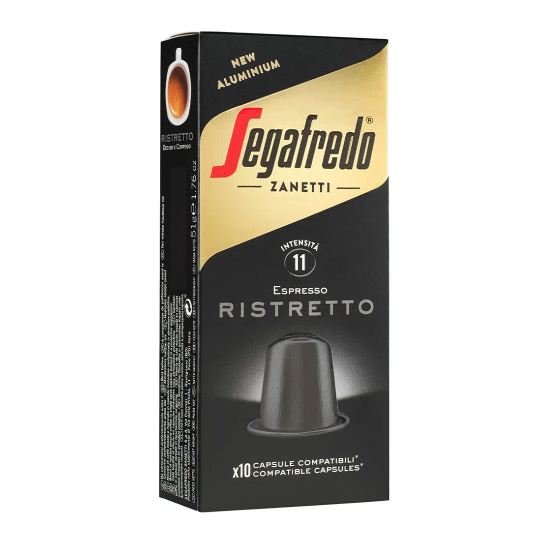 Caffe Segafredo espresso ristretto capsule