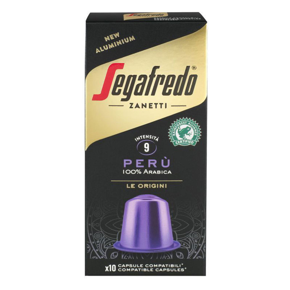 Caffe segafredo peru 100 arabica capsule