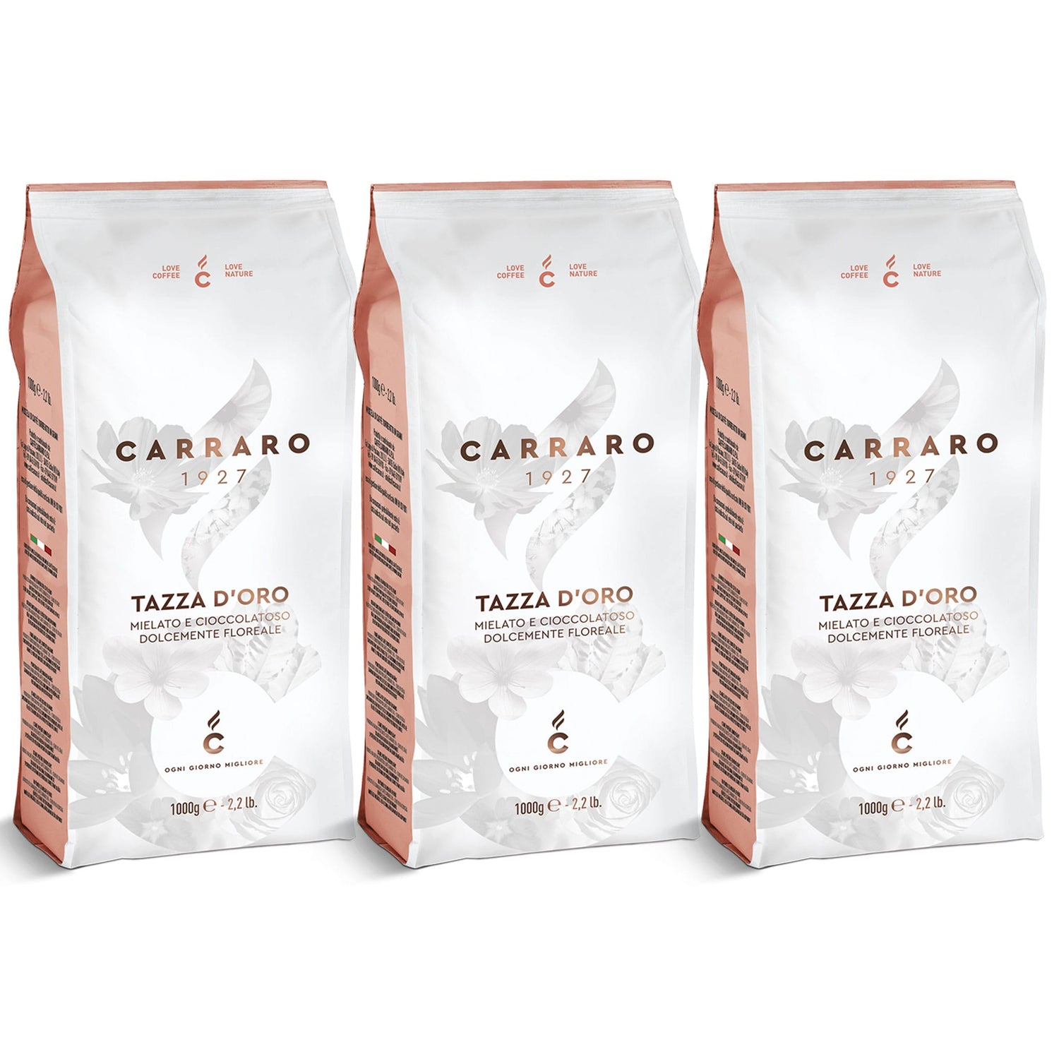 Carraro Tazza d_Oro coffee beans 3 kg