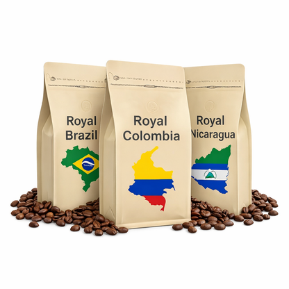 3 ק"ג פולי קפה רויאל Royal Coffee Beans