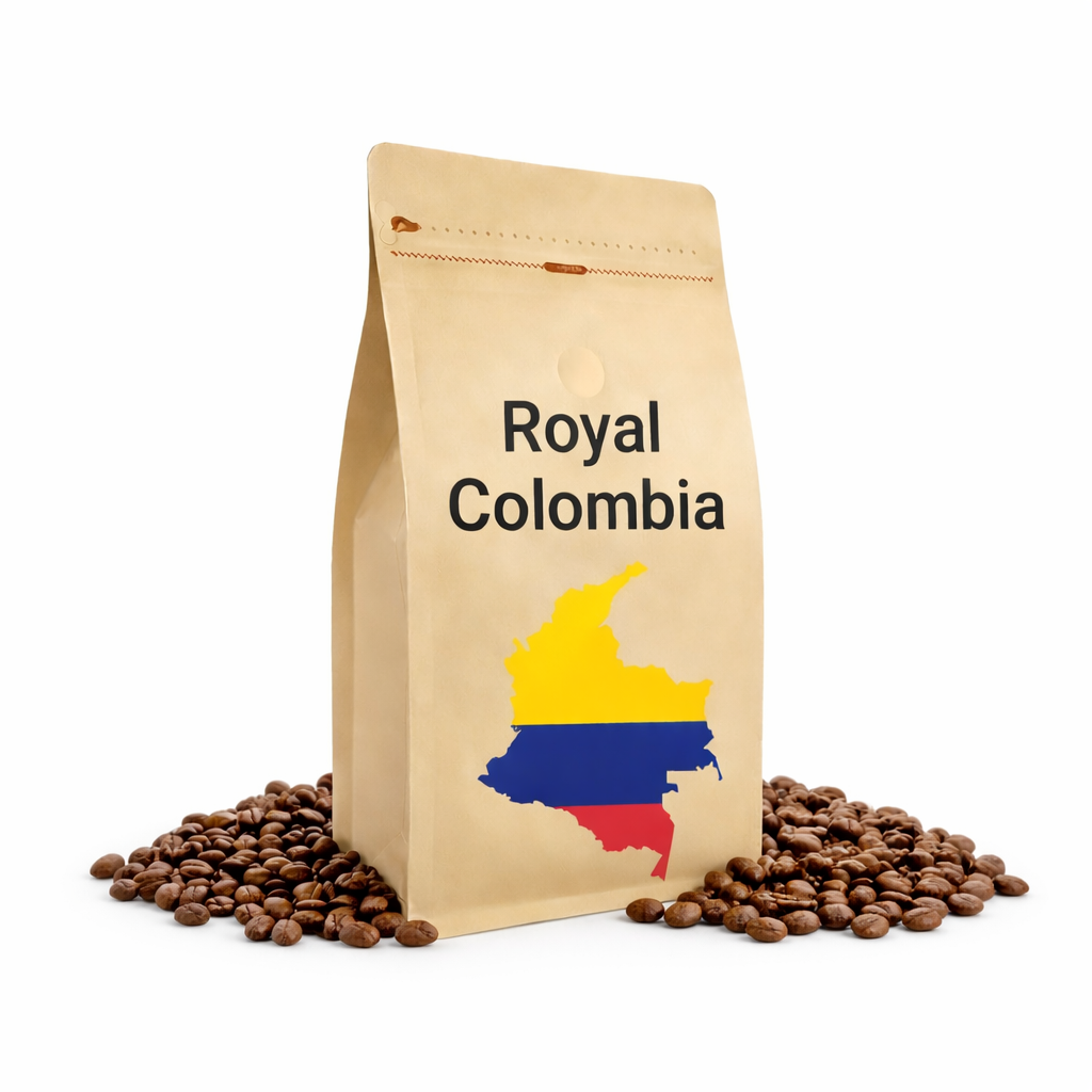 1 ק"ג פולי קפה רויאל קולומביה Royal Colombia Coffee Beans