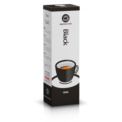 Espresso Club Coffee Capsules Black