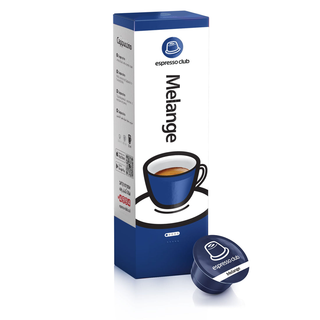 Espresso Club Coffee Capsules Melange