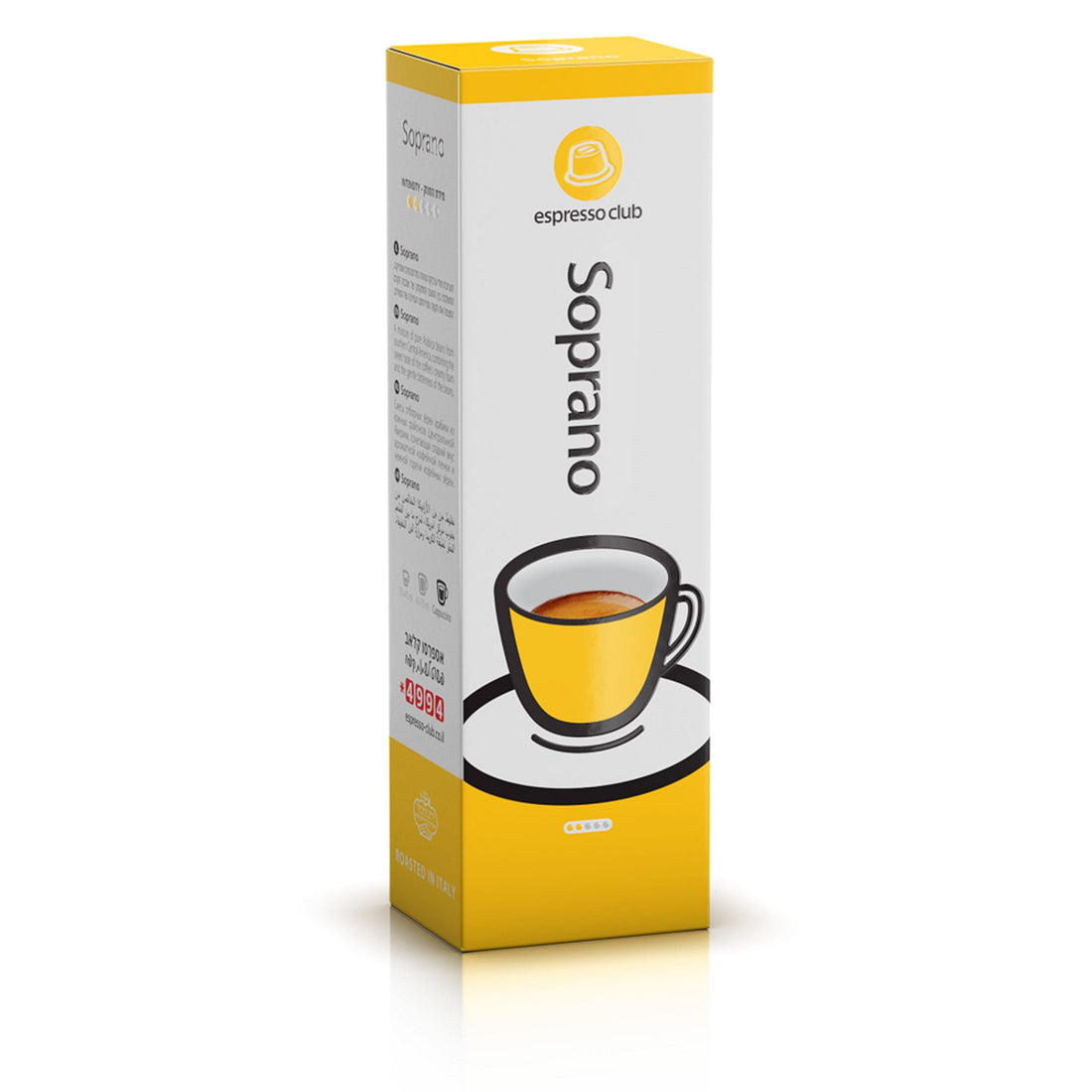 Espresso Club Coffee Capsules Soprano 