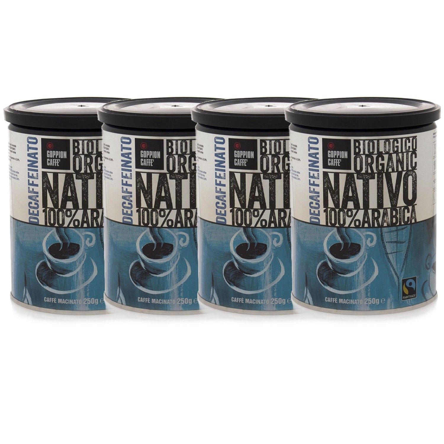 Goppion Coffee Nativo decaf 250g 4pack