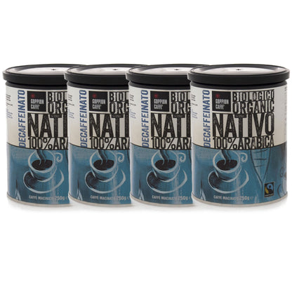 Goppion Coffee Nativo decaf 250g 4pack