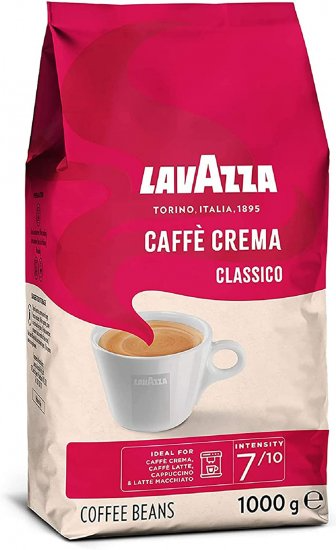 lavazza caffe crema classico פולי קפה לוואצה 1 ק"ג