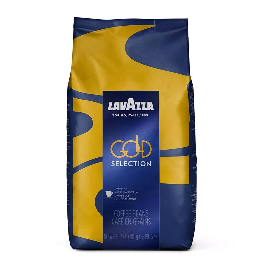 1 ק&quot;ג פולי קפה לוואצה גולד סלקשן Lavazza Gold Selection