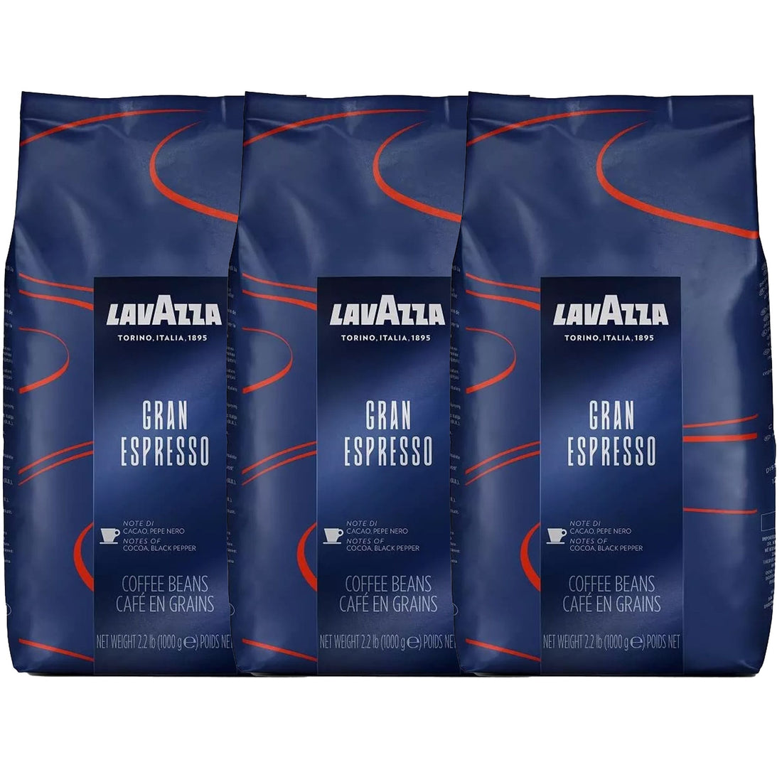 Lavazza Gran Espresso Whole Coffee Beans 3kg