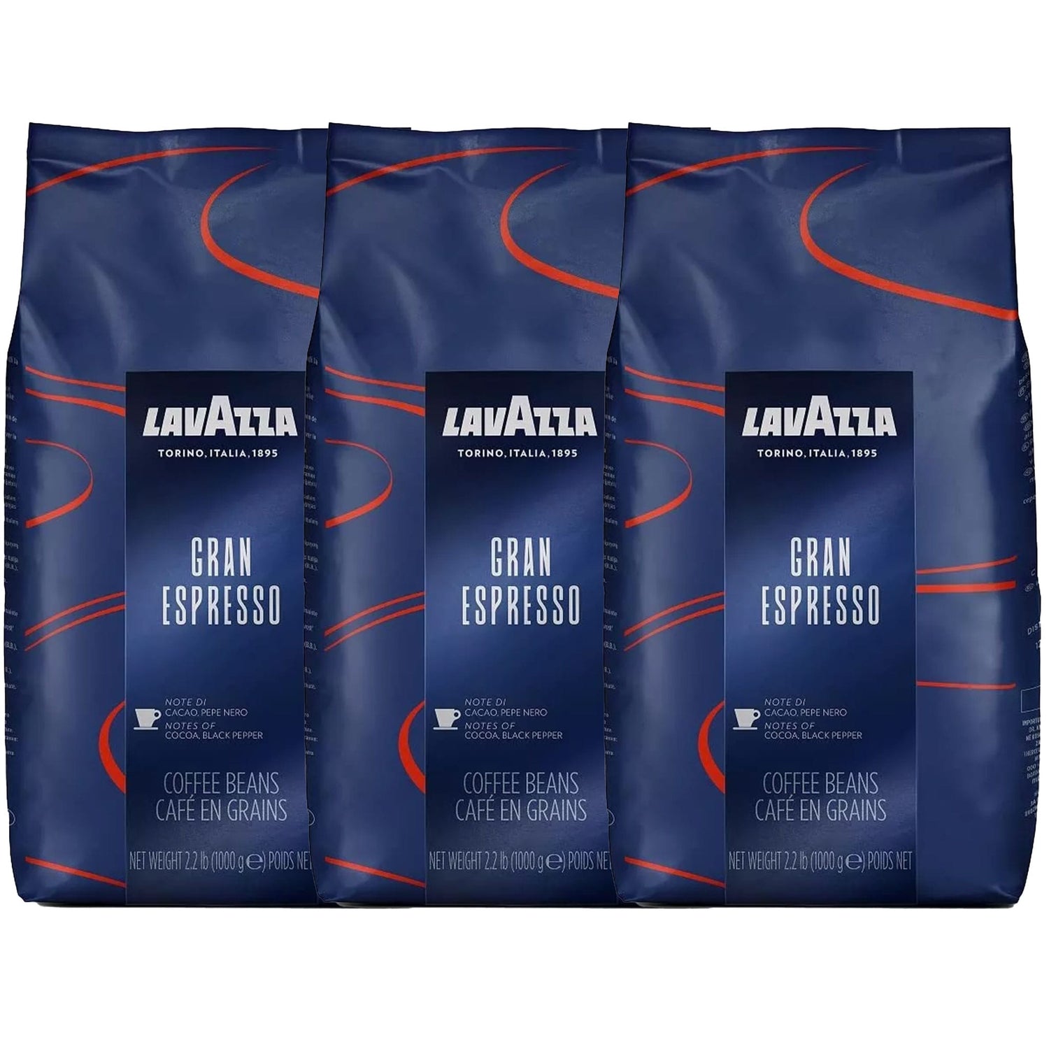 Lavazza Gran Espresso Whole Coffee Beans 3kg