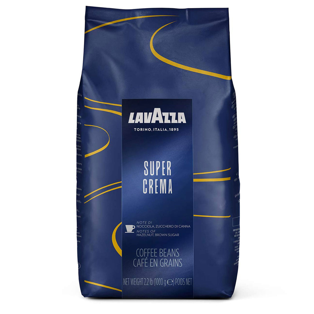 Lavazza Super Crema Whole Coffee Beans 1kg
