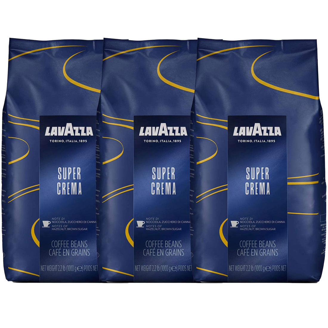 Lavazza Super Crema Whole Coffee Beans 3kg