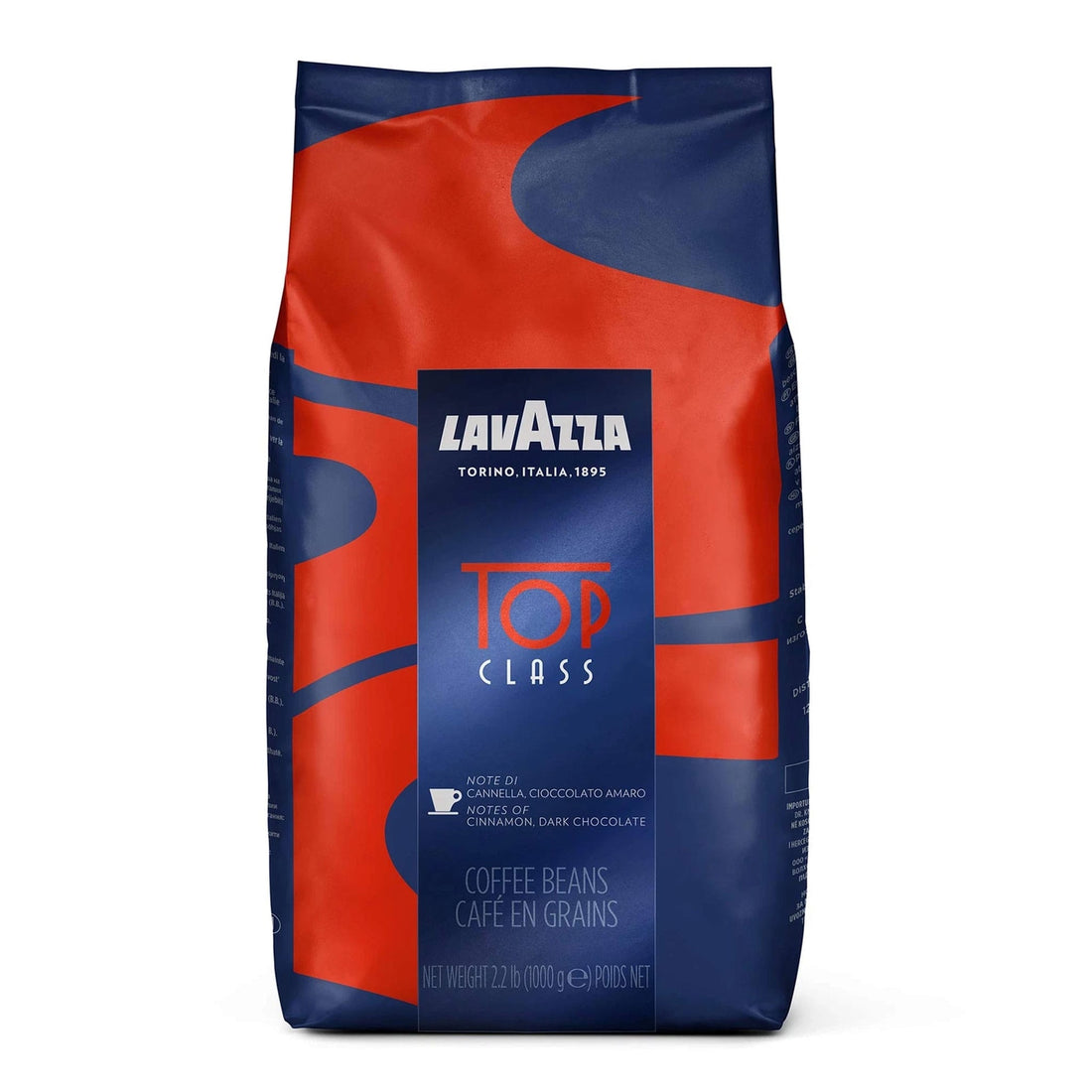 Lavazza TOP Class Whole Coffee Beans 1kg