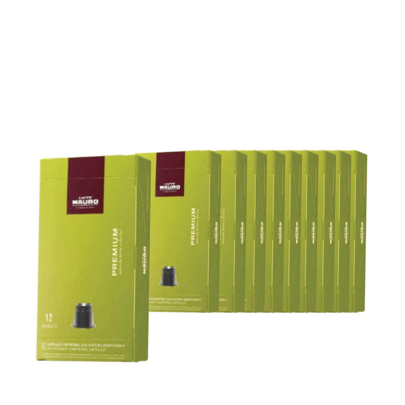 MAURO PREMIUM קפסולות תואמות נספרסו 100 יח׳ מאורו דה לוקס