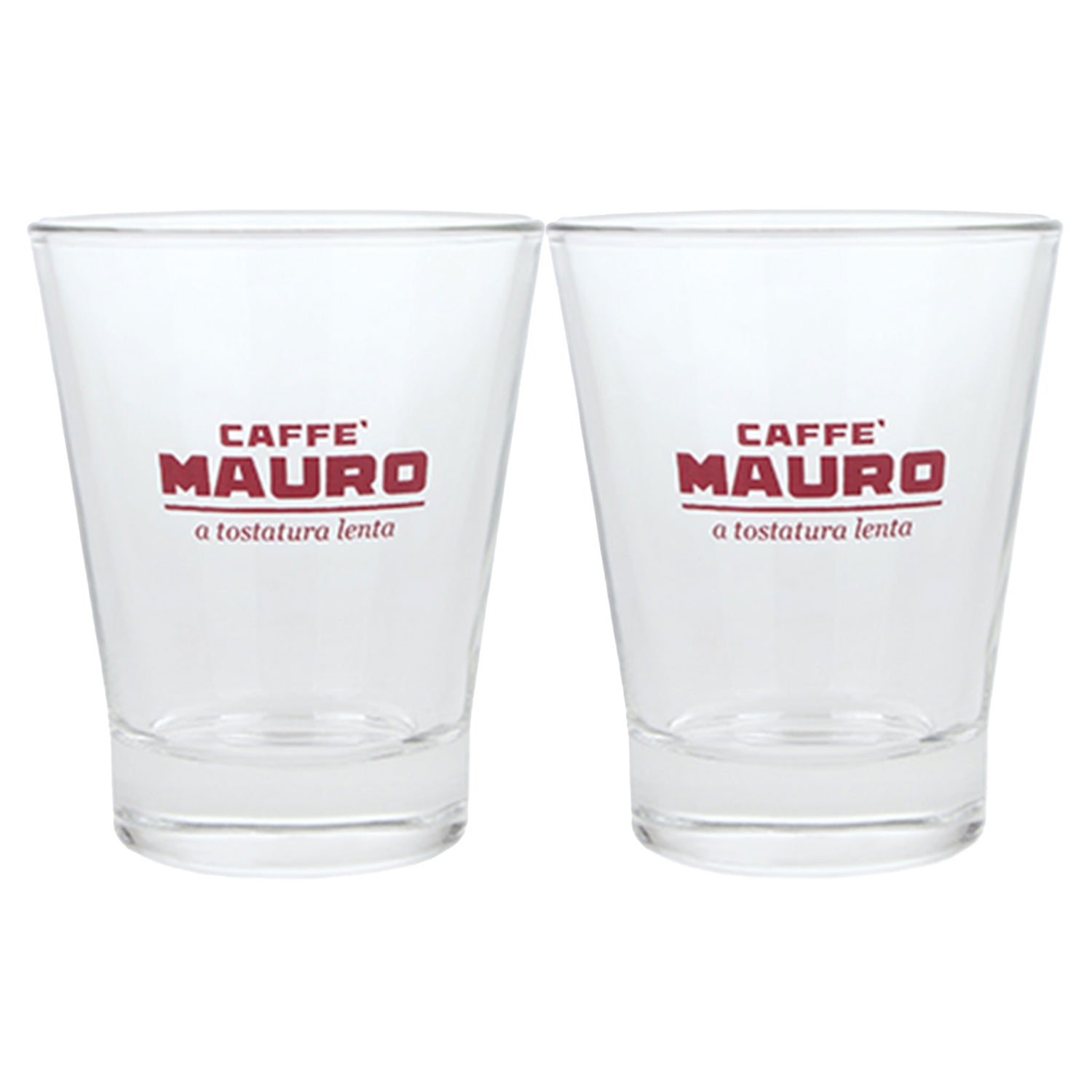 2 Mauro Espresso Glass Cup