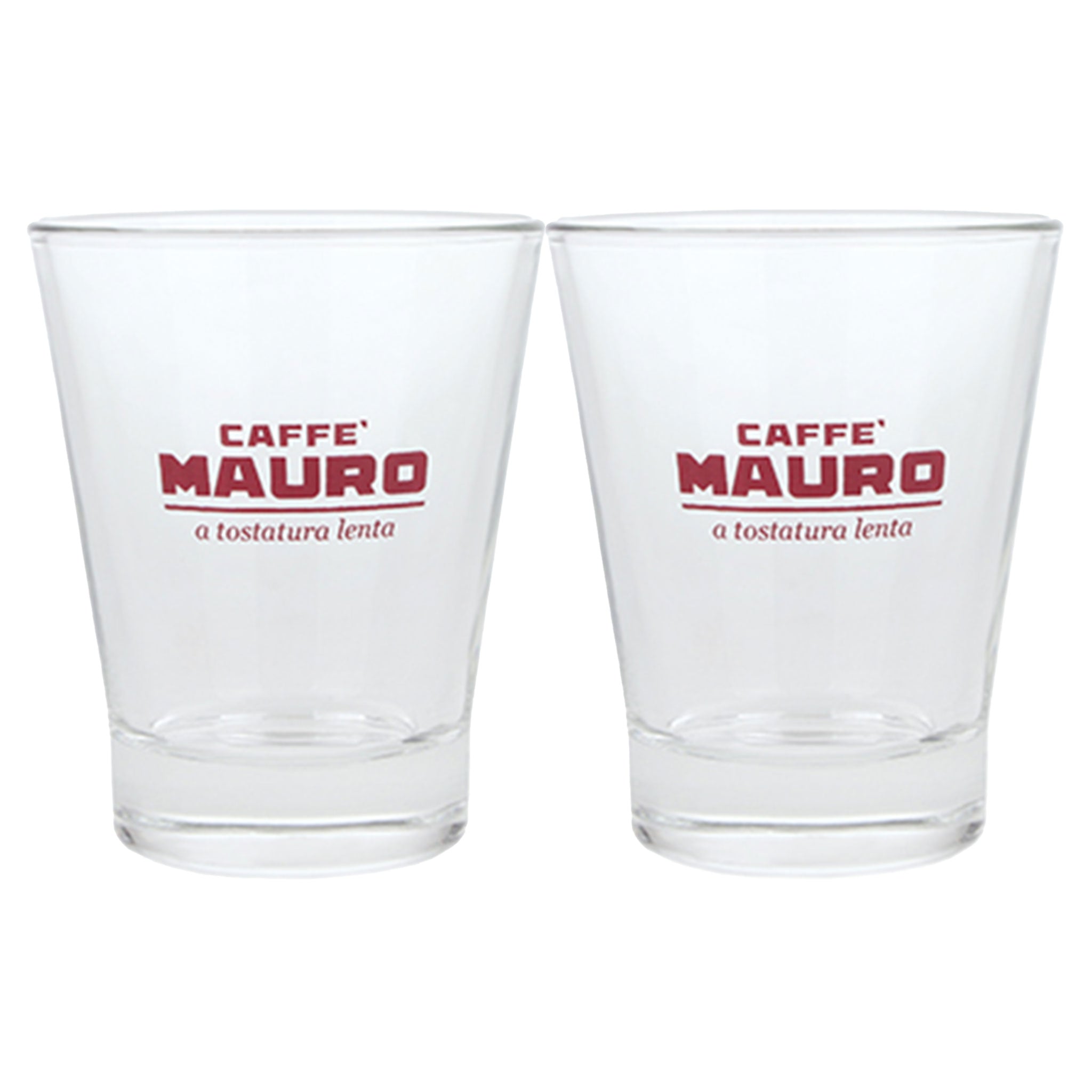 2 Mauro Espresso Glass Cup