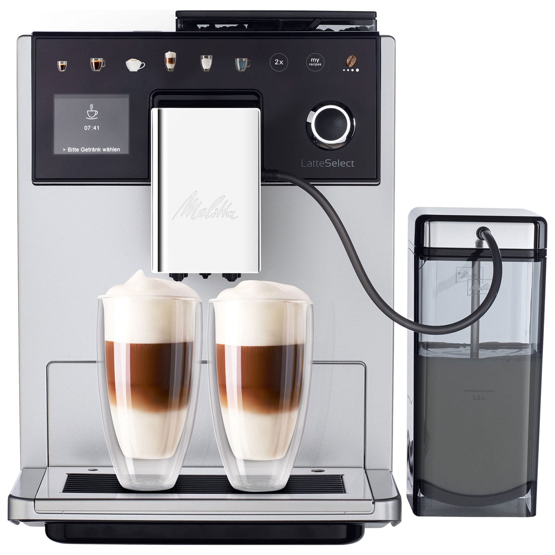 Melitta Latte Select Silver F630 201 4006508223817 front
