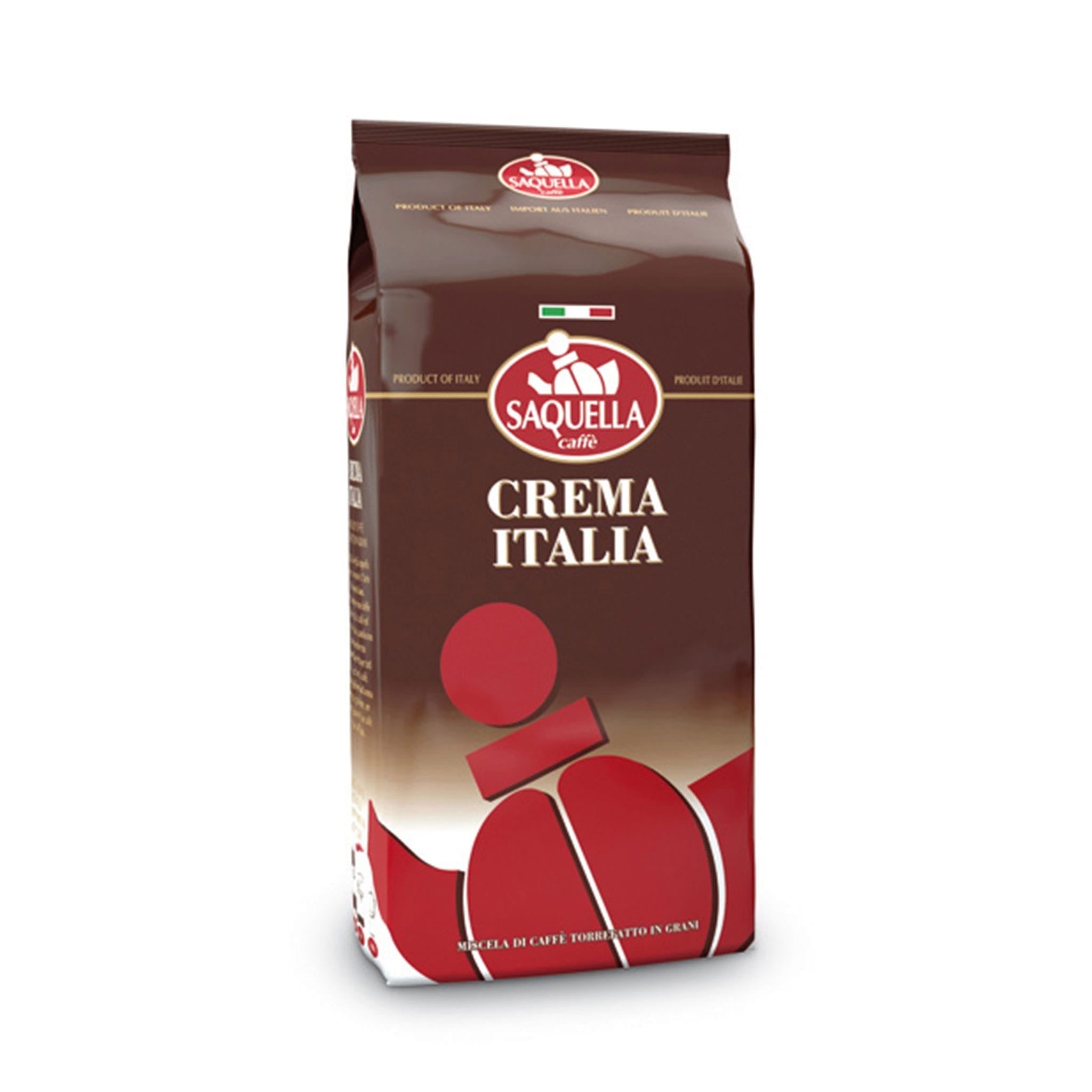 1 ק"ג פולי קפה סקואלה Saquella Crema Italia